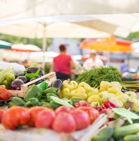 Místo pro
farmářské trhy